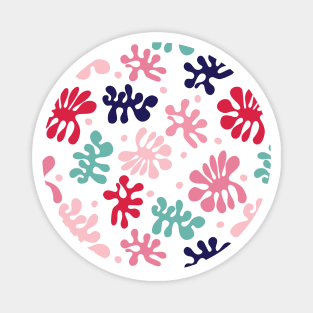 Matisse inspired pattern #02 Magnet